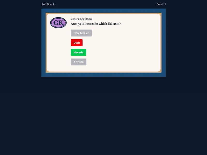 Trivia Quiz